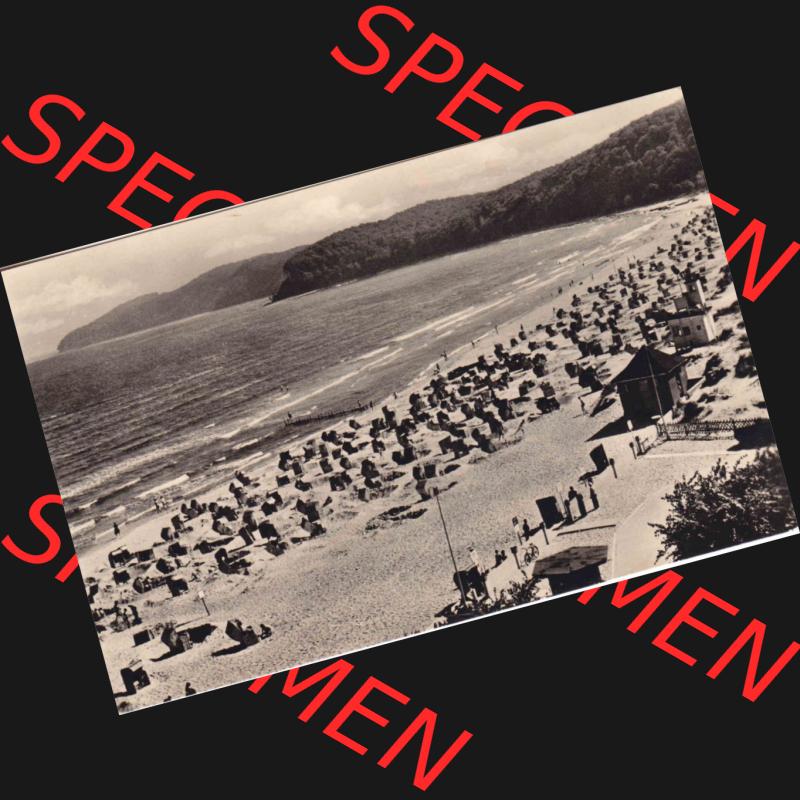 Alte Ansichtskarte DDR Bezirk Rostock, Kreis Rügen, Ostseebad Binz, DDR Verbraucherpreis 0,15 DM Ostseebad Binz, Blick auf den Strand. Ansichtskarte bzw.... Sammlung