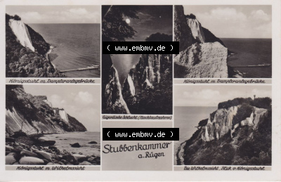 Ansichtskarte bzw. Postkarte aus DDR-Zeiten, Bezirk Rostock, Insel Rügen, Stubbenkammer der DDR Sammlung