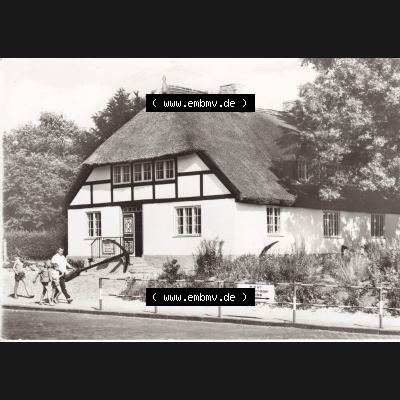 Ansichtskarte DDR Bezirk Rostock, Kreis Rügen, Ostseebad Göhren: Heimatmuseum Göhren. Ansichtskarte bzw. Postkarte aus DDR-Zeiten der Deutschen Demokratischen... Sammlung