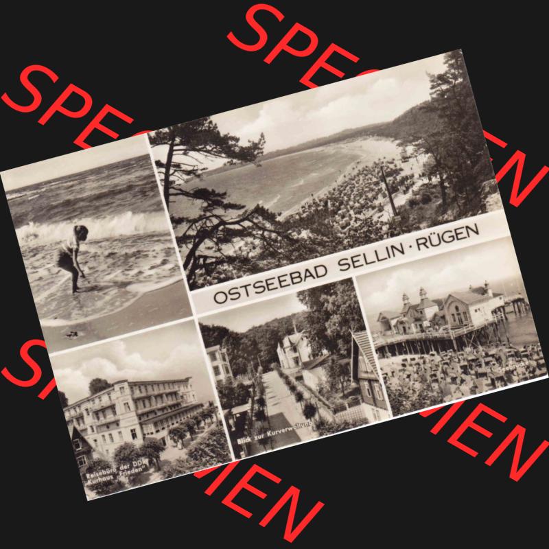 Ansichtskarte DDR Bezirk Rostock, Kreis Rügen, Ostseebad Sellin: DDR 1968 EVP MDN 0,25 Ostseebad Sellin auf Rügen. Ansichtskarte bzw. Postkarte aus DDR-Zeiten... Sammlung