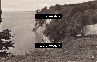 Ansichtskarte bzw. Postkarte aus DDR-Zeiten, Bezirk Rostock, Insel Rügen, Stubbenkammer der DDR Sammlung