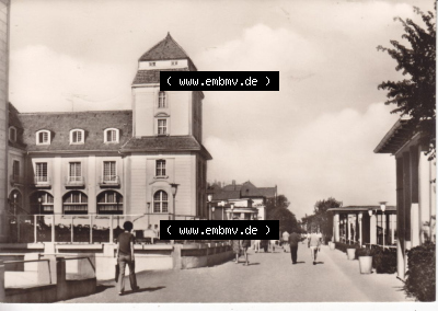 Ansichtskarte bzw. Postkarte in s/w - schwarzweiß aus DDR-Zeiten, Bezirk Rostock, Kreis Rügen Ostseebad Binz, eine Binzer DDR-Sammlung Sammlung