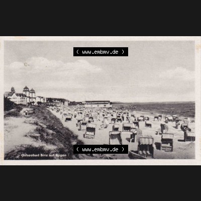 Alte Ansichtskarte DDR Bezirk Rostock, Kreis Rügen, Ostseebad Binz, Ostseebad Binz auf Rügen, Binz das Bad der Werktätigen III-18-17 Zc 196-20-1051 - II. Ansichtskarte... Sammlung
