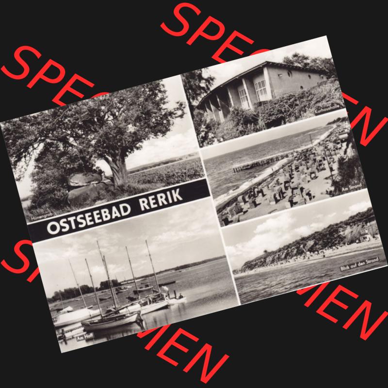 Ansichtskarte DDR Bezirk Rostock, Kreis Bad Doberan, Ostseebad, Stadt Rerik in s/w / schwarzweiß 1969, Rerik Mehrbildkarte. Ansichtskarte bzw. Postkarte... Sammlung