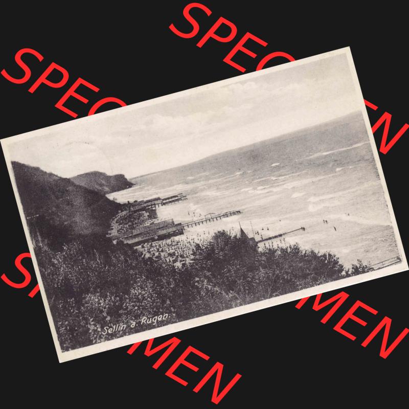 Ansichtskarte DDR Bezirk Rostock, Kreis Rügen, Ostseebad Sellin Postkarte in s/w schwarzweiß Sellin auf Insel Rügen um 1930. Ansichtskarte bzw. Postkarte in... Sammlung