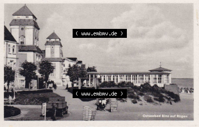 Ansichtskarte bzw. Postkarte in s/w - schwarzweiß aus DDR-Zeiten, Bezirk Rostock, Kreis Rügen Ostseebad Binz, eine Binzer DDR-Sammlung Sammlung