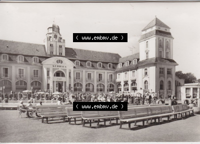Ansichtskarte bzw. Postkarte in s/w - schwarzweiß aus DDR-Zeiten, Bezirk Rostock, Kreis Rügen Ostseebad Binz, eine Binzer DDR-Sammlung Sammlung