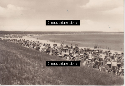 Ansichtskarte bzw. Postkarte in s/w - schwarzweiß aus DDR-Zeiten, Bezirk Rostock, Kreis Ribnitz-Damgarten Ostseebad Prerow der... Sammlung