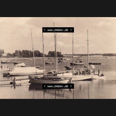 Ansichtskarte DDR Bezirk Rostock, Kreis Bad Doberan, Ostseebad, Stadt Rerik in s/w / schwarzweiß Am Haff. Ansichtskarte bzw. Postkarte in s/w - schwarzweiß... Sammlung