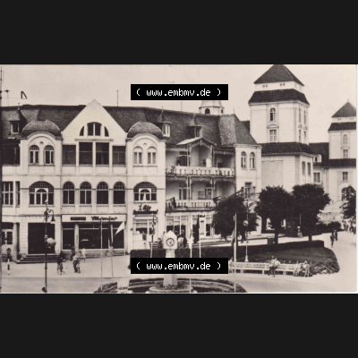 Alte Ansichtskarte DDR Bezirk Rostock, Kreis Rügen, Ostseebad Binz, VEB DDR Reichenbach Ostseebad Binz (Rügen), Strandpromenade. Ansichtskarte bzw.... Sammlung