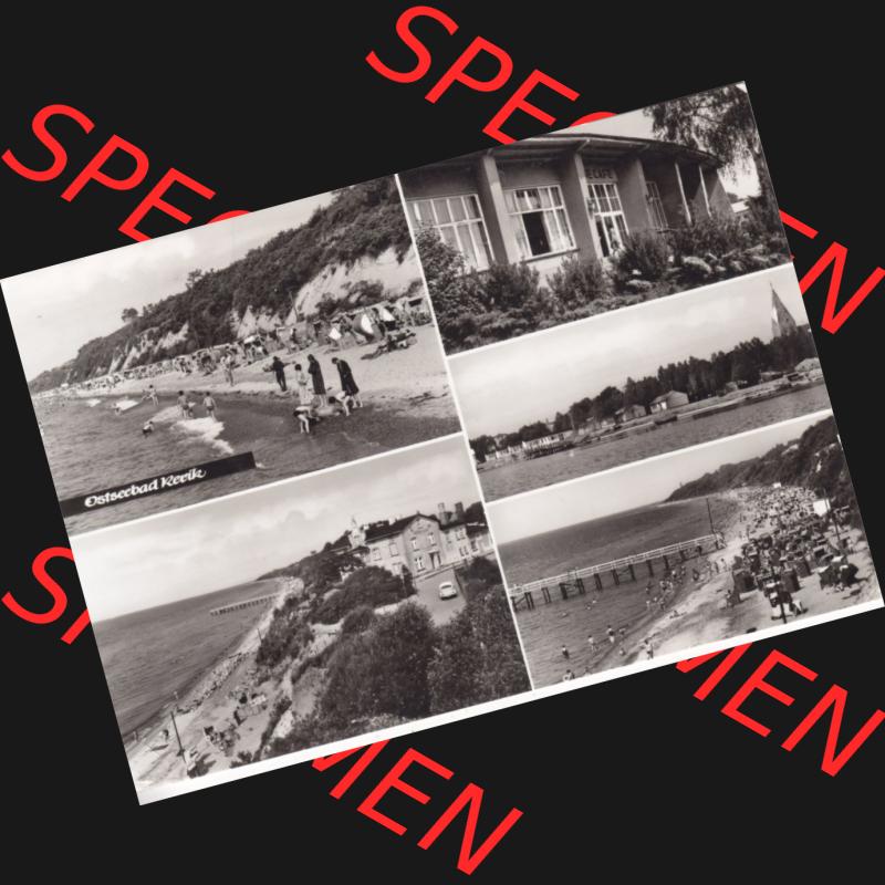 Ansichtskarte DDR Bezirk Rostock, Kreis Bad Doberan, Ostseebad, Stadt Rerik in s/w / schwarzweiß 1981, Rerik Kreis Bad Doberan. Ansichtskarte bzw. Postkarte... Sammlung