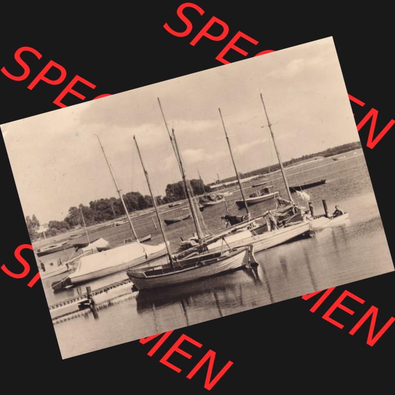 Ansichtskarte DDR Bezirk Rostock, Kreis Bad Doberan, Ostseebad, Stadt Rerik in s/w / schwarzweiß Am Haff. Ansichtskarte bzw. Postkarte in s/w - schwarzweiß... Sammlung