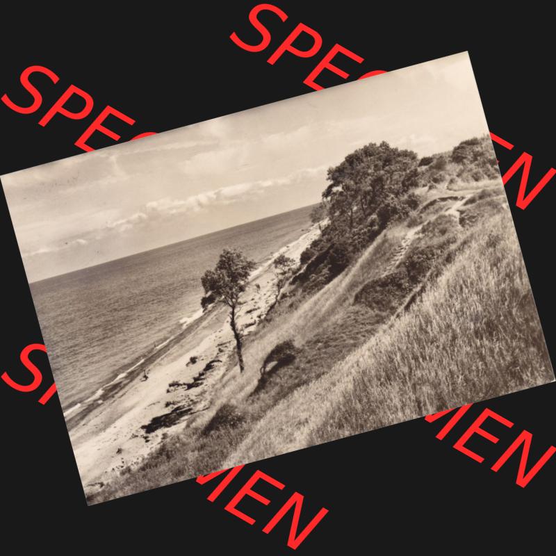 Ansichtskarte DDR Bezirk Rostock, Kreis Bad Doberan, Ostseebad, Stadt Rerik in s/w / schwarzweiß 1971, Strand am Zeltplatz. Ansichtskarte bzw. Postkarte... Sammlung