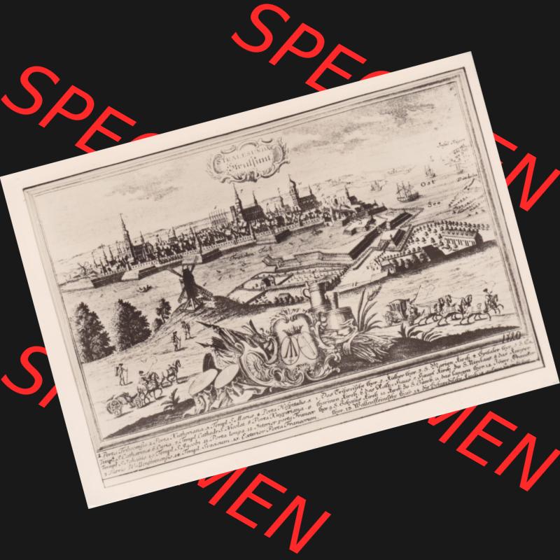 Ansichtskarten DDR Bezirk Rostock, Stadtkreis Stralsund, Hansestadt Stralsund, Stralsund - Frankenseite (1) Sammlung