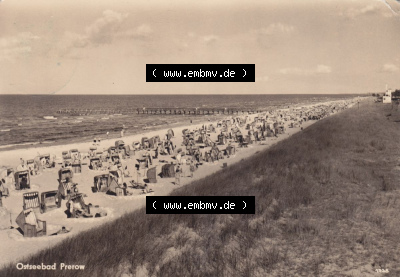 Ansichtskarte bzw. Postkarte in s/w - schwarzweiß aus DDR-Zeiten, Bezirk Rostock, Kreis Ribnitz-Damgarten Ostseebad Prerow der... Sammlung