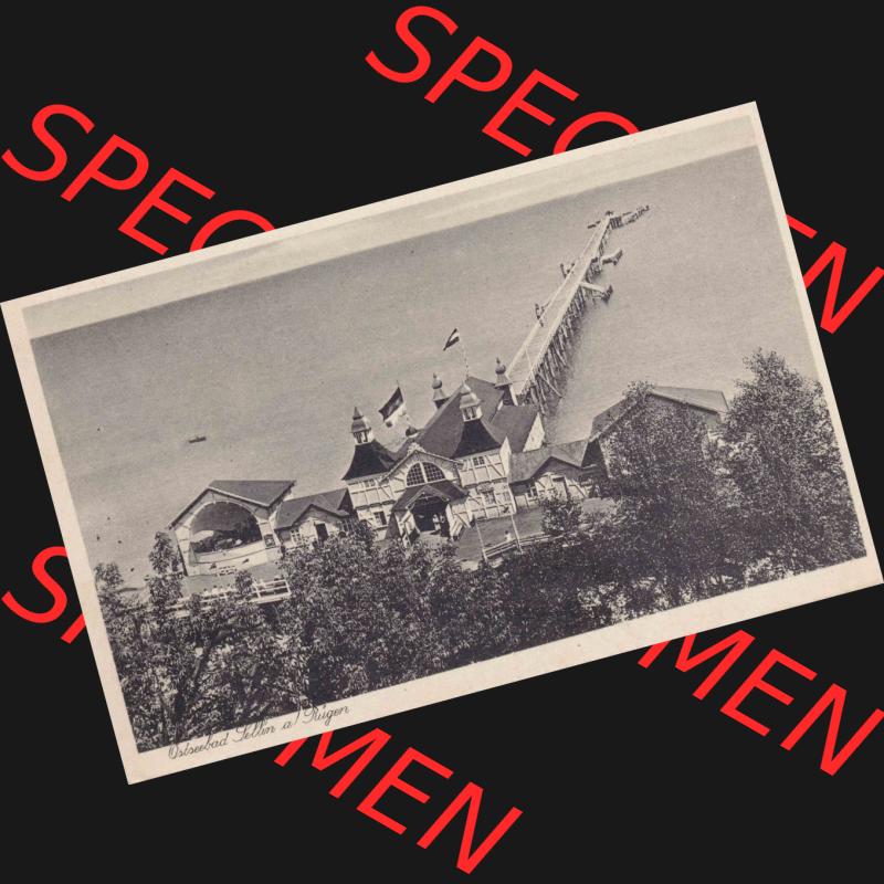 Ansichtskarte DDR Bezirk Rostock, Kreis Rügen, Ostseebad Sellin Postkarte in s/w schwarzweiß Ostseebad Sellin auf Rügen, Nr. 70, C4248. Ansichtskarte... Sammlung
