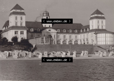 Ansichtskarte bzw. Postkarte in s/w - schwarzweiß aus DDR-Zeiten, Bezirk Rostock, Kreis Rügen Ostseebad Binz, eine Binzer DDR-Sammlung Sammlung