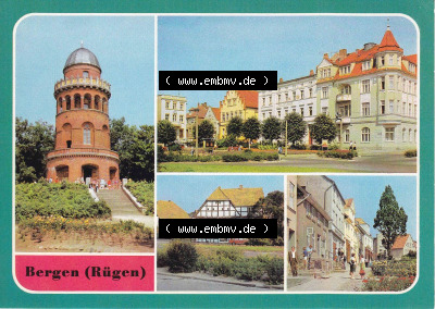 Ansichtskarte bzw. Postkarte in Farbe aus DDR-Zeiten, Bezirk Rostock, Insel Rügen allgemein der DDR Sammlung