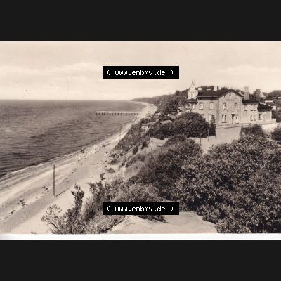 Ansichtskarte DDR Bezirk Rostock, Kreis Bad Doberan, Ostseebad, Stadt Rerik in s/w / schwarzweiß Rerik Kreis Bad Doberan. Ansichtskarte bzw. Postkarte in s/w... Sammlung