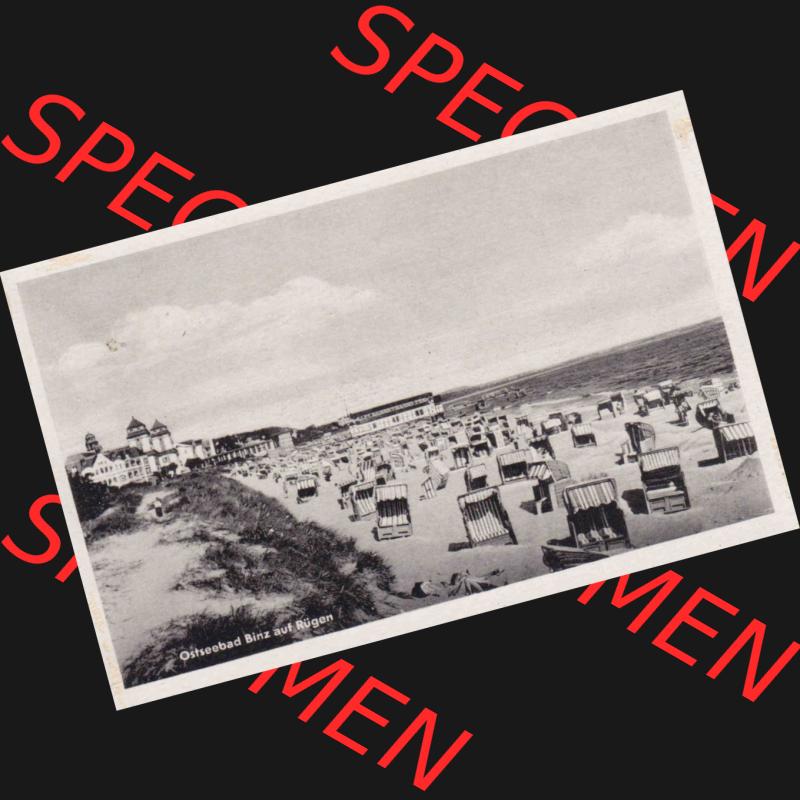 Alte Ansichtskarte DDR Bezirk Rostock, Kreis Rügen, Ostseebad Binz, Ostseebad Binz auf Rügen, Binz das Bad der Werktätigen III-18-17 Zc 196-20-1051 - II. Ansichtskarte... Sammlung