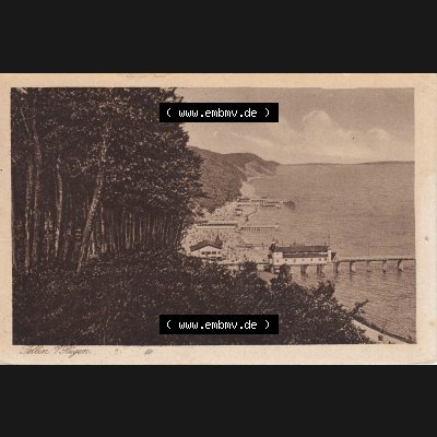 Ansichtskarte DDR Bezirk Rostock, Kreis Rügen, Ostseebad Sellin Postkarte in s/w schwarzweiß Ostseebad Sellin auf der Insel Rügen um 1930. Ansichtskarte bzw.... Sammlung