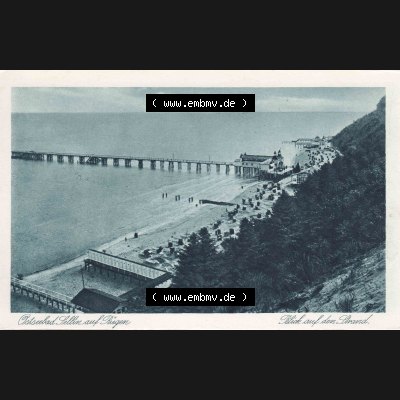 Ansichtskarte DDR Bezirk Rostock, Kreis Rügen, Ostseebad Sellin Postkarte in s/w schwarzweiß Sellin auf Rügen, Kupfertiefdruck-Karte A1848. Ansichtskarte bzw.... Sammlung