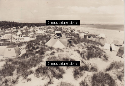 Ansichtskarte bzw. Postkarte in s/w - schwarzweiß aus DDR-Zeiten, Bezirk Rostock, Kreis Ribnitz-Damgarten Ostseebad Prerow der... Sammlung