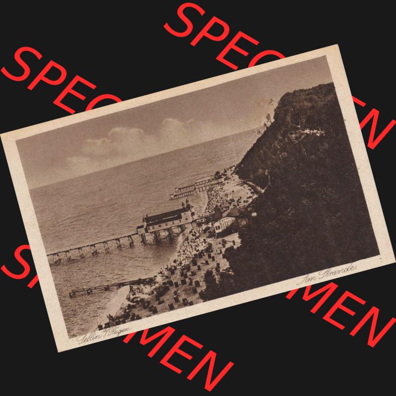 Ansichtskarte DDR Bezirk Rostock, Kreis Rügen, Ostseebad Sellin Postkarte in s/w schwarzweiß Ostseebad Sellin auf der Insel Rügen. Ansichtskarte bzw. Postkarte... Sammlung