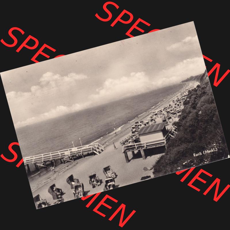 Ansichtskarte DDR Bezirk Rostock, Kreis Bad Doberan, Ostseebad, Stadt Rerik in s/w / schwarzweiß 1964, Rerik (meckl.). Ansichtskarte bzw.... Sammlung