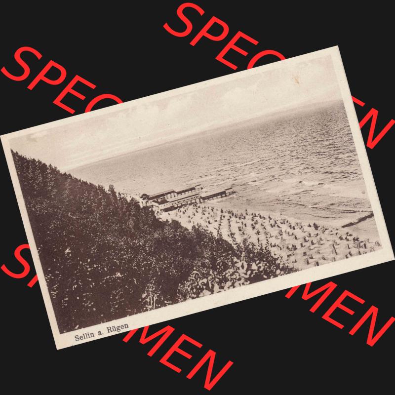 Ansichtskarte DDR Bezirk Rostock, Kreis Rügen, Ostseebad Sellin Postkarte in s/w schwarzweiß Ostseebad Sellin auf Rügen schwarzweiss. Ansichtskarte bzw. Postkarte... Sammlung