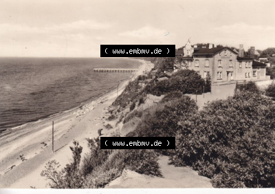 Ansichtskarte bzw. Postkarte in s/w - schwarzweiß aus DDR-Zeiten, Bezirk Rostock, Kreis Bad Doberan, Ostseebad Rerik der DDR Sammlung
