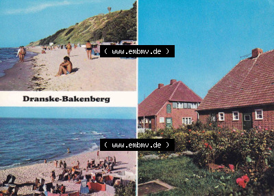 Ansichtskarte bzw. Postkarte in Farbe aus DDR-Zeiten, Bezirk Rostock, Insel Rügen allgemein der DDR Sammlung