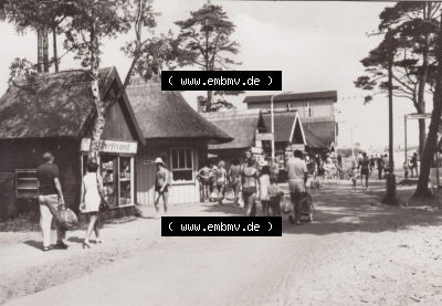 Ansichtskarte bzw. Postkarte in s/w - schwarzweiß aus DDR-Zeiten, Bezirk Rostock, Kreis Ribnitz-Damgarten Ostseebad Prerow der... Sammlung