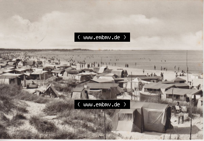 Ansichtskarte bzw. Postkarte in s/w - schwarzweiß aus DDR-Zeiten, Bezirk Rostock, Kreis Ribnitz-Damgarten Ostseebad Prerow der... Sammlung
