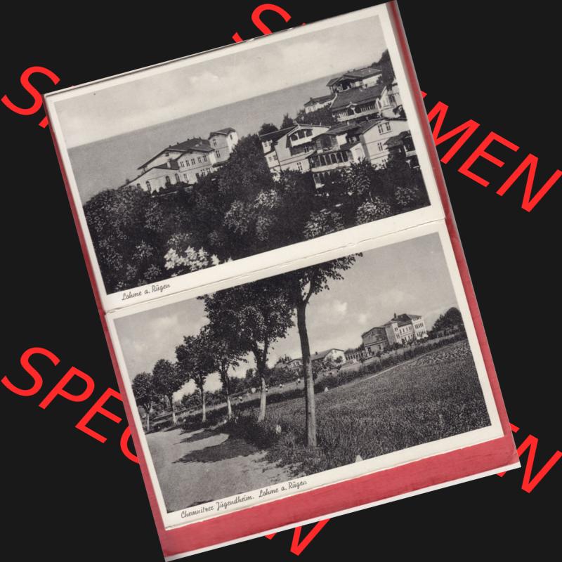 Ansichtskarten DDR Ostseebad Lohme, Ansichtskartenmappe mit unbekannten Alter, Verlag Julius Simonsen, Oldenburg i. Holstein Lohme a. Rügen, Chemnitzer Jugendheim,... Sammlung