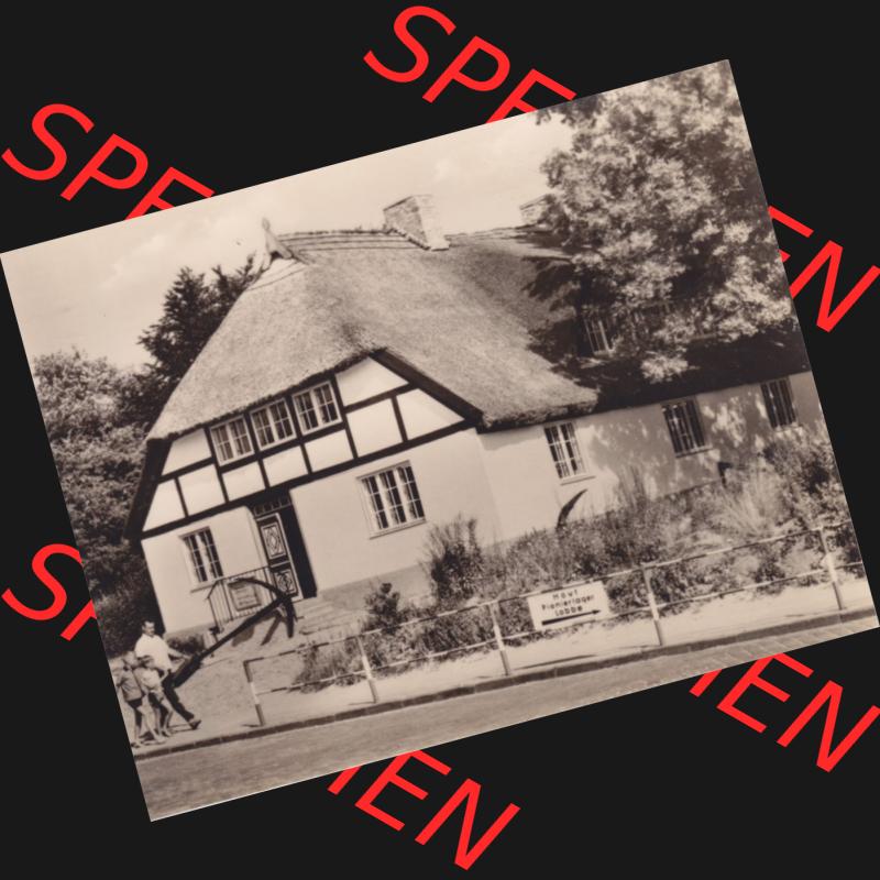 Fotos der DDR Bezirk Rostock, Kreis Rügen, Ostseebad Göhren 1970, Foto Mappe Göhren auf Rügen mit 10 Fotos / Ansichten Heimatmuseum Mönchgut. Fotos... Sammlung