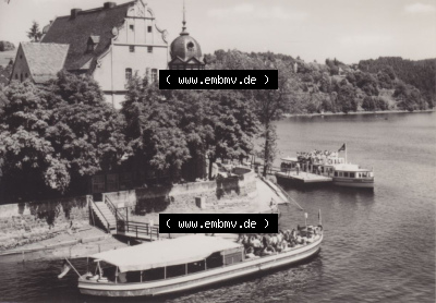 Ortsteil Saalburg 1968, HO-Hotel Kranich, DDR-Zeiten Bezirk Gera Sammlung