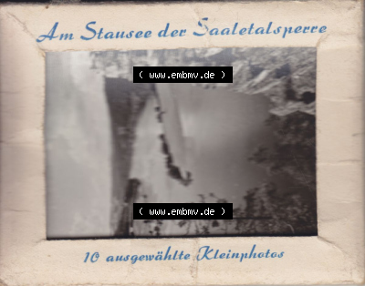 Am Stausee der Saaletalsperre, DDR-Zeiten Bezirk Gera Sammlung
