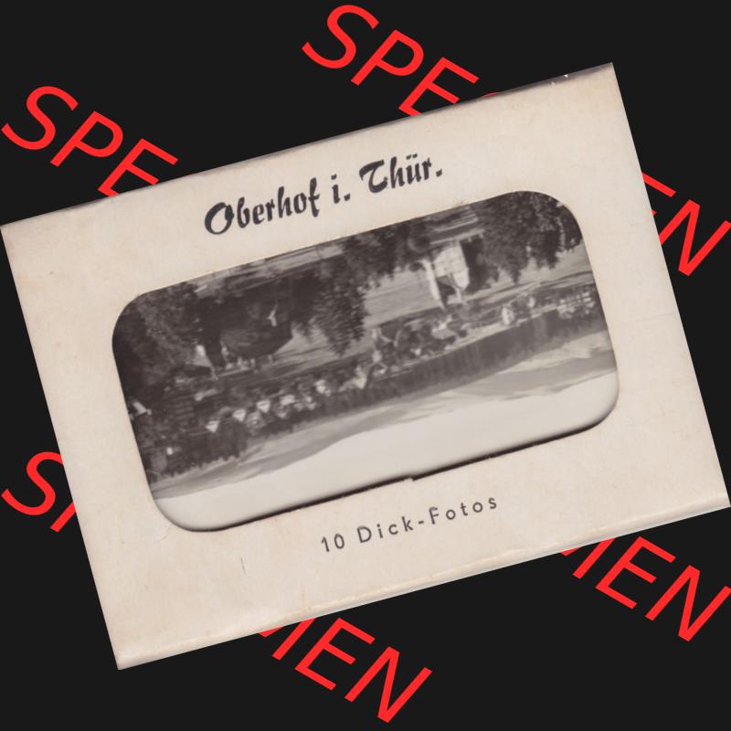 Fotos Bezirk Suhl, Kreis Schmalkalden-Meiningen, Stadt Oberhof in Thüringen, 1969, 10 Dick-Fotos Oberhof, Dick-Foto-Verlag, Erlbach i. V., Oberhof... Sammlung