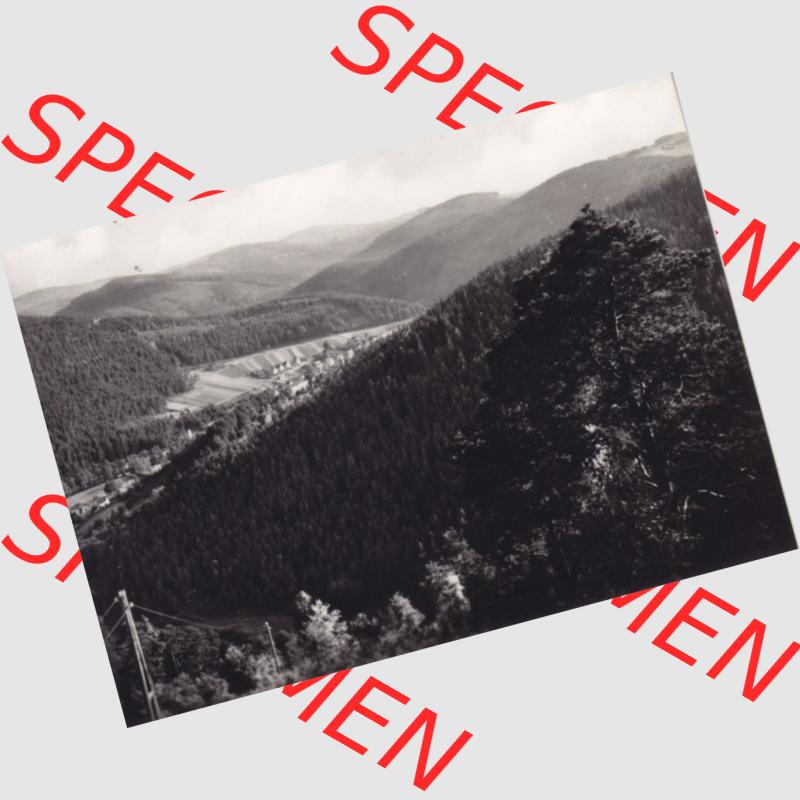 Fotos DDR Bezirk Suhl, Kreis Neuhaus, Schwarzatal in Thüringen der DDR, 10 Dick-Fotos, Dick-Foto-Verlag, Erlbach I. V. III/23/24, III 23 6... Sammlung