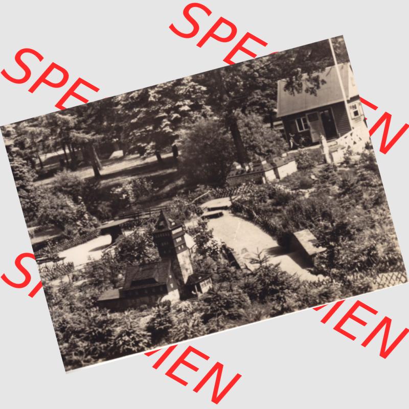 Fotos DDR, Bezirk Karl-Marx-Stadt, Kreis Flöha, Oederan/Sa. Klein-Erzgebirge 1975, 10 Fotobildchen, Verlag Erhard Neubert KG, Ansicht Berggasthaus Bärenstein.... Sammlung
