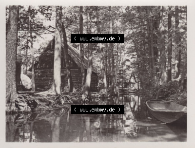 10 Echte Fotos vom Spreewald 1959, Stiller Winkel im Spreewald Sammlung