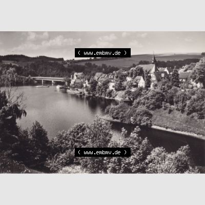 Fotos DDR Bezirk Gera, Kreis Schleiz, Stadt Saalburg-Ebersdorf, Ortsteil Saalburg 1968, 10 Dick-Fotos vom Dick-Foto-Verlag Erlbach i. V., Foto-Mappe 3029 Saalburg... Sammlung