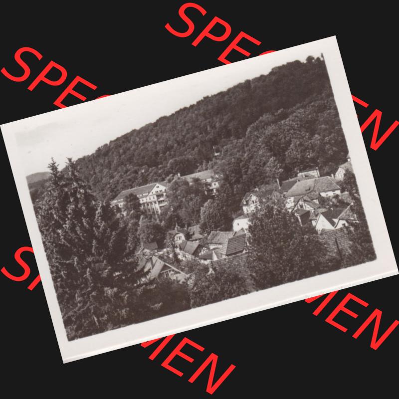 Fotos der DDR Bezirk Suhl, Kreis Bad Salzungen, Stadt Bad Liebenstein, Ansichten Mappe vom Verlag Erhard Neubert, Karl-Marx-Stadt, 1954 Bad Liebenstein III. (1).... Sammlung