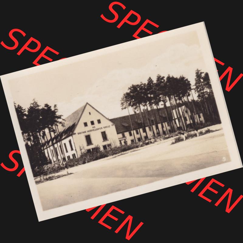 DDR Bezirk Gera, Landkreis Jena, Luftkurort Bad Klosterlausnitz, 10 Echt-Foto-Handabzüge, Albert Krebs, Leipzig S3 9) HO-Rasthof Hermsdorfer Kreuz. Foto-Handabzüge... Sammlung