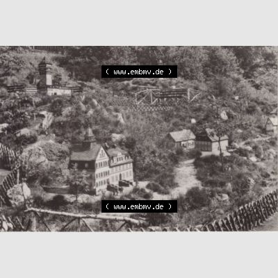 Fotos DDR, Bezirk Karl-Marx-Stadt, Kreis Flöha, Oederan/Sa. Klein-Erzgebirge 1975, 10 Fotobildchen, Orts Teilansicht III.. Fotos aus DDR-Zeiten... Sammlung