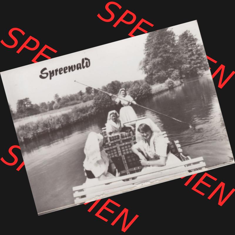 Fotos DDR Bezirk Cottbus, Kreis Lübben, Spreewald 1980, Foto-Mappe mit 10 Ansichten vom Spreewald 1980 We Blotach (0001) - Fotos DDR Bezirk Cottbus, Kreis Lübben,... Sammlung