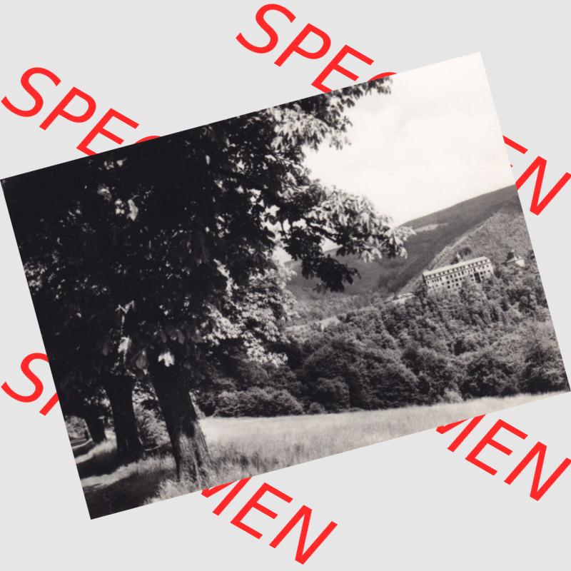 Fotos DDR Bezirk Suhl, Kreis Neuhaus, Schwarzatal in Thüringen der DDR, 10 Dick-Fotos, Dick-Foto-Verlag, Erlbach I. V. III/23/24, III 23 6... Sammlung