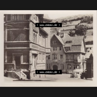 DDR Bezirk Suhl, Kreis Neuhaus am Rennweg, Stadt Lauscha mit 10 Echten Fotos aus Foto-Mappe von 1956, Kulturhaus. Foto-Abzüge aus DDR-Zeiten Bezirk Suhl der Deutschen Demokratischen... Sammlung