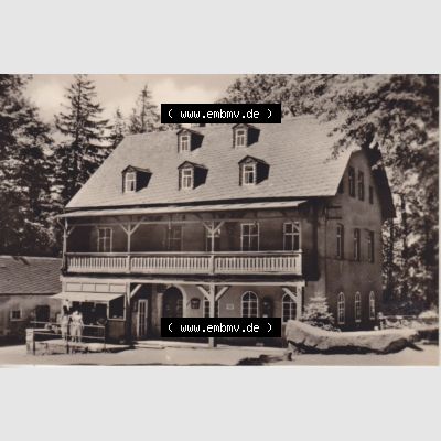 Fotos DDR, Bezirk Karl-Marx-Stadt, Ehrenfriedersdorf im Erzgebirge 1969, Heimatmuseum an den Greifensteinen. Fotos vom Verlag Erhard Neubert KG zu DDR-Zeiten 1969. Fotos... Sammlung